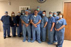 Picture of surgical staff